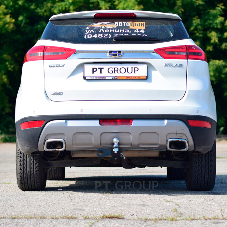 ТСУ /съемный квадрат/ GEELY Atlas (2018-2021 г.в.) купить недорого с доставкой в Ишим