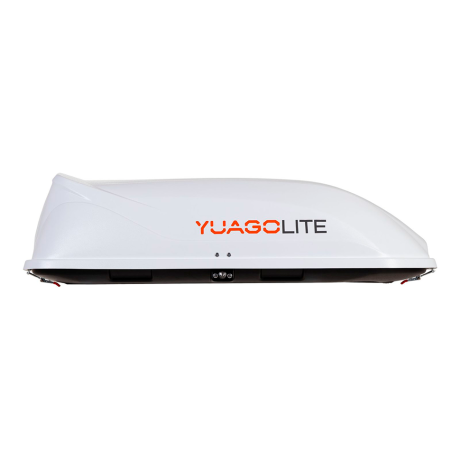 Автобокс YUAGO Lite (тиснение), белый, 250л купить недорого с доставкой в Ишим