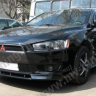 Зубатка - вставка между передними клыками для Mitsubishi Lancer X (2007-2016) купить недорого с доставкой в Ишим