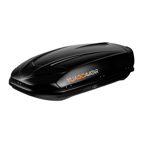Автобокс YUAGO Avatar (тиснение) (EuroLock), черный, 460л купить недорого с доставкой в Ишим