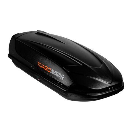 Автобокс YUAGO Avatar (тиснение) (EuroLock), черный, 460л купить недорого с доставкой в Ишим