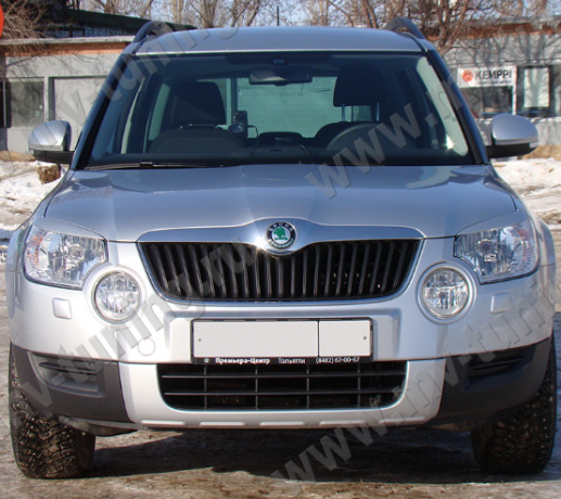 Накладки на фары (реснички) для Skoda Yeti (2009-2012) купить недорого с доставкой в Ишим