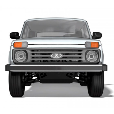 защита двигателя и осей нижних рычагов f-design для L@DA 4x4, urban, стальная 3мм, (не окрашенная) купить недорого с доставкой в Ишим