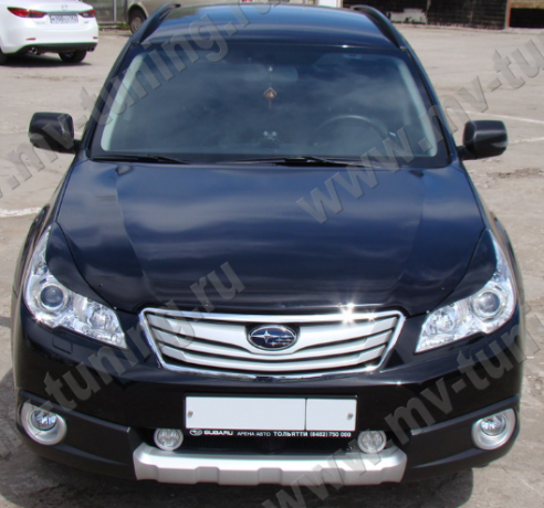 Накладки на фары (реснички) для Subaru Outback (4th generation)/Legacy (5th generation)(2009-2014) купить недорого с доставкой в Ишим
