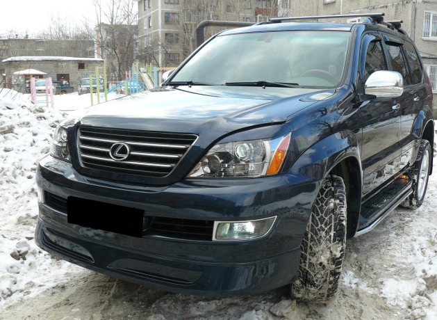 Накладка на передний бампер "Lx-Mode" Lexus GX 470 купить недорого с доставкой в Ишим