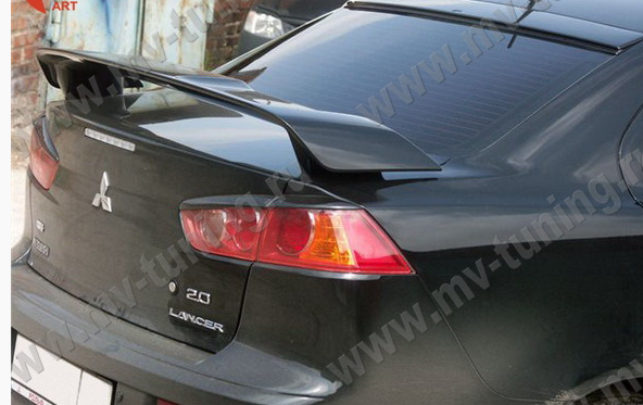 Накладки на задние фонари для Mitsubishi Lancer X (2007-2016) купить недорого с доставкой в Ишим