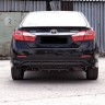 Диффузор заднего бампера var №1 (под окраску) для Toyota Camry XV50 (2012-2014) купить недорого с доставкой в Ишим