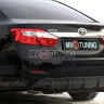 Диффузор заднего бампера var №1 (под окраску) для Toyota Camry XV50 (2012-2014) купить недорого с доставкой в Ишим