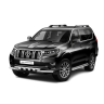 Защита переднего бампера двойная с зубьями d63/63мм (НПС) TOYOTA LAND CRUISER PRADO 150 (2017-н.в.) купить недорого с доставкой в Ишим