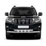 Защита переднего бампера двойная с пластинами d63/63мм (НПС) TOYOTA LAND CRUISER PRADO 150 (2017-н.в.) купить недорого с доставкой в Ишим