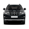 Защита переднего бампера одинарная d63мм (НПС) TOYOTA LAND CRUISER PRADO 150 (2017-н.в.) купить недорого с доставкой в Ишим