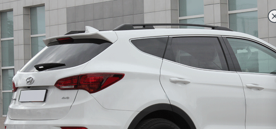Рейлинги для Hyundai Santa Fe (2012-2018) Чёрный купить недорого с доставкой в Ишим