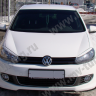 Накладки на фары (реснички) для Volkswagen Golf VI (2008-2012) купить недорого с доставкой в Ишим