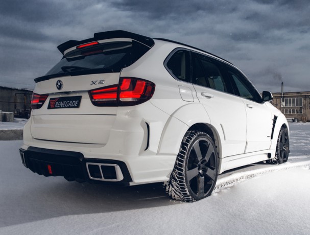 Бампер задний с диффузором "Renegade" для BMW X5 (F15) купить недорого с доставкой в Ишим