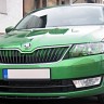 Спойлер переднего бампера (под покраску) для Skoda Rapid (2012-н.в.) купить недорого с доставкой в Ишим