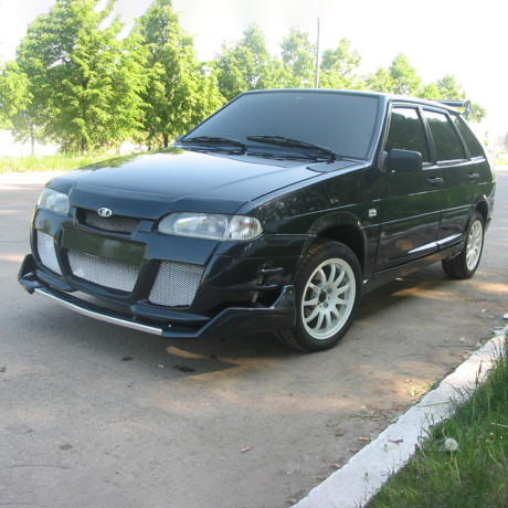 Спойлер для передних бамперов "V-MAX" B@3 2113-2115 купить недорого с доставкой в Ишим
