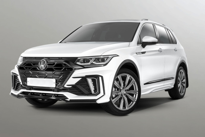 Накладки на двери Volkswagen Tiguan (2020-н.в.) купить недорого с доставкой в Ишим