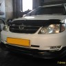 Накладка на передний бампер "TRD" Toyota Corolla (120, 121 Fielder) рест купить недорого с доставкой в Ишим
