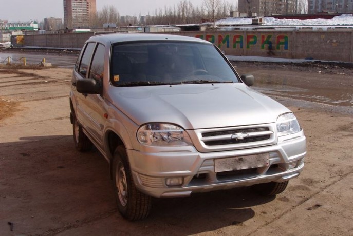 Бампер передний "Trial RD" для B@3 2123 Chevrolet Niv@ купить недорого с доставкой в Ишим