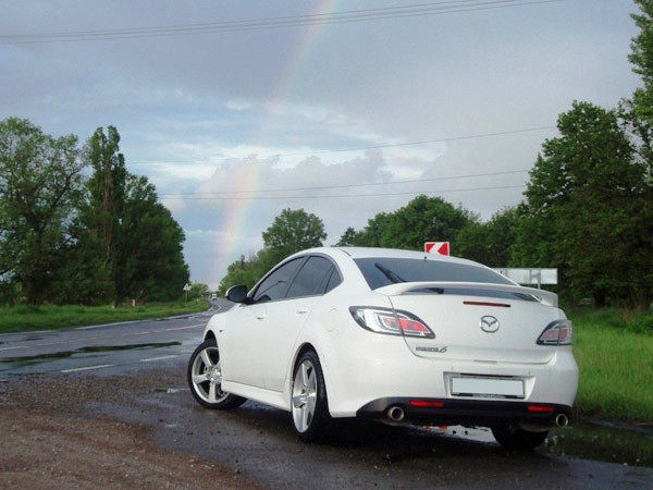 Спойлер на крышку багажника для Mazda 6 Hatchback (2008-2012) купить недорого с доставкой в Ишим