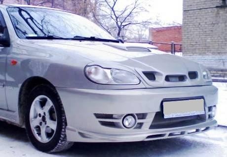 Накладка на капот "Атланта" Chevrolet Lanos купить недорого с доставкой в Ишим