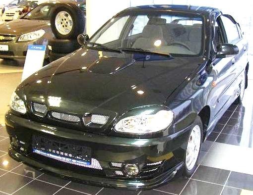 Накладка на капот "Атланта" Chevrolet Lanos купить недорого с доставкой в Ишим