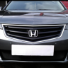 Защита радиатора "Standart" Honda Accord (2008-2011) чёрная купить недорого с доставкой в Ишим