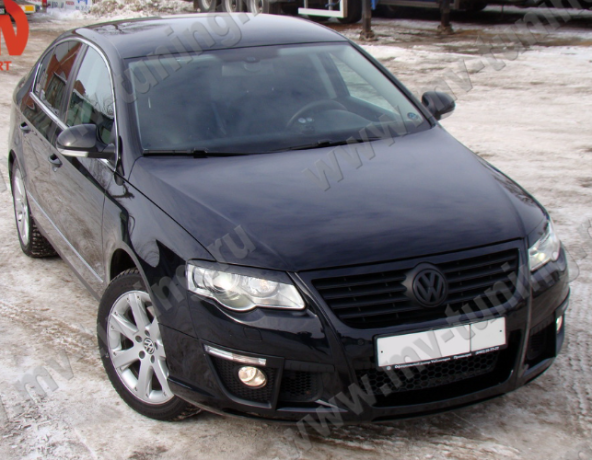 Накладки на фары (реснички) для Volkswagen Passat B6 (2005-2010) купить недорого с доставкой в Ишим