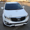 Накладки на фары (реснички) для KIA Sportage (3rd) (2010-2016) купить недорого с доставкой в Ишим