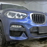 Защита радиатора "Standart" BMW X3 (2017-2021) чёрная купить недорого с доставкой в Ишим