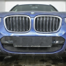 Защита радиатора "Standart" BMW X3 (2017-2021) чёрная купить недорого с доставкой в Ишим