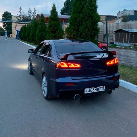 Спойлер "2.0L" для Mitsubishi Lancer 10 (2007-2016) купить недорого с доставкой в Ишим