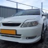Накладка на передний бампер "TRD" Toyota Corolla (120, 121 Fielder) дорест купить недорого с доставкой в Ишим