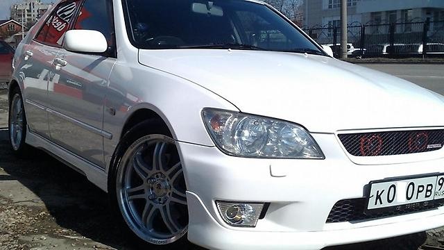 Накладка на передний бампер "TRD" (сток) Toyota Altezza (10) купить недорого с доставкой в Ишим