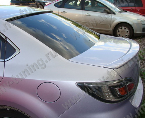 Козырек на заднее стекло var №1 для Mazda 6 Sedan (2008-2012) купить недорого с доставкой в Ишим