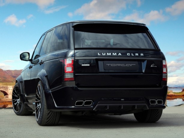 Спойлер на крышку багажника "Lumma CLR R" Land Rover Range Rover (2013-н.в.) купить недорого с доставкой в Ишим