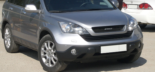 Решетка радиатора (сетка в комплекте) "MUGEN Style" для Honda CR-V (2007-2009) купить недорого с доставкой в Ишим