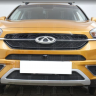 Защита радиатора "Standart" Chery Tiggo 7 (2016-2020) верх, чёрная купить недорого с доставкой в Ишим
